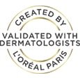 Etiqueta validado por dermatologistas